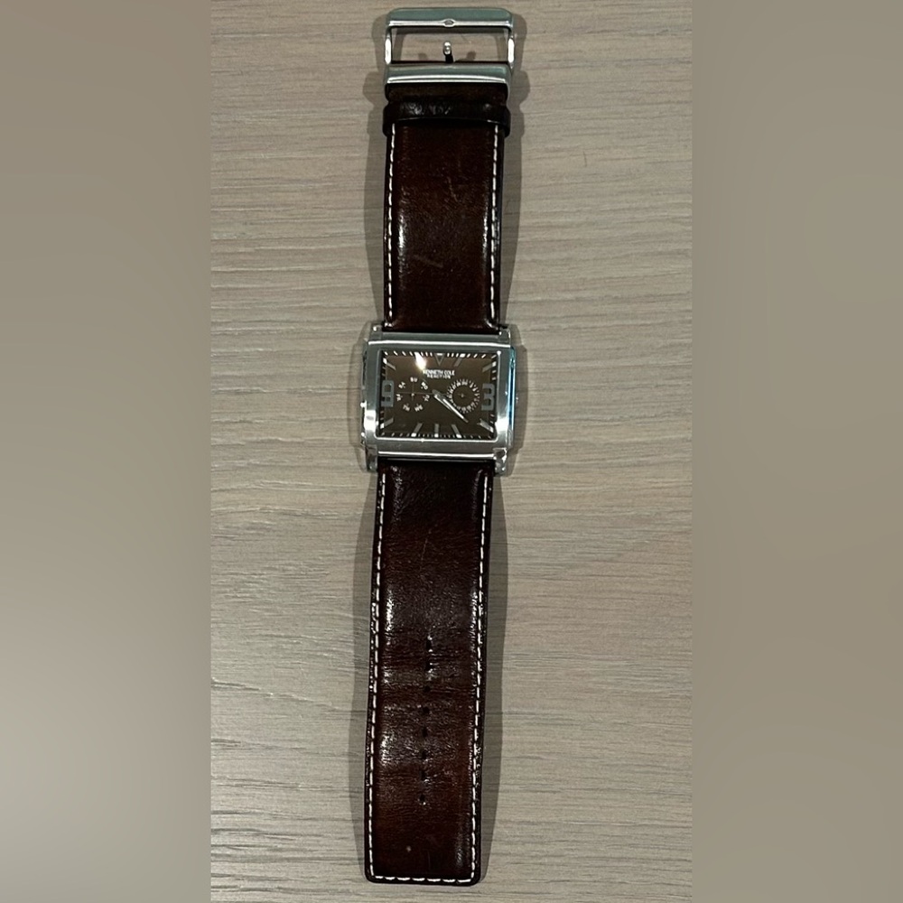 Watch! Brown leather band